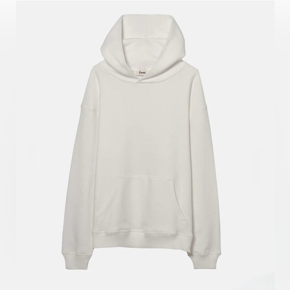 Elegant White Hoodie Sweater for Women